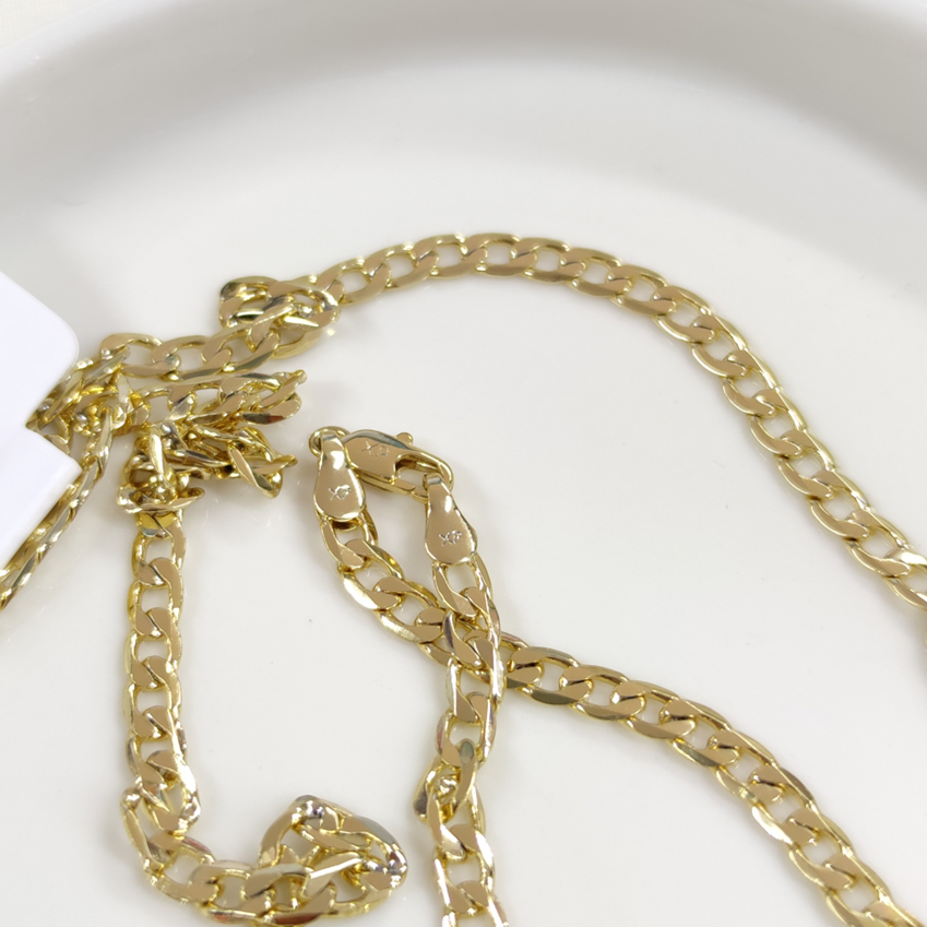 XUPING 5 MM 55 CM GURMET ZİNCİR KOLYE GOLD