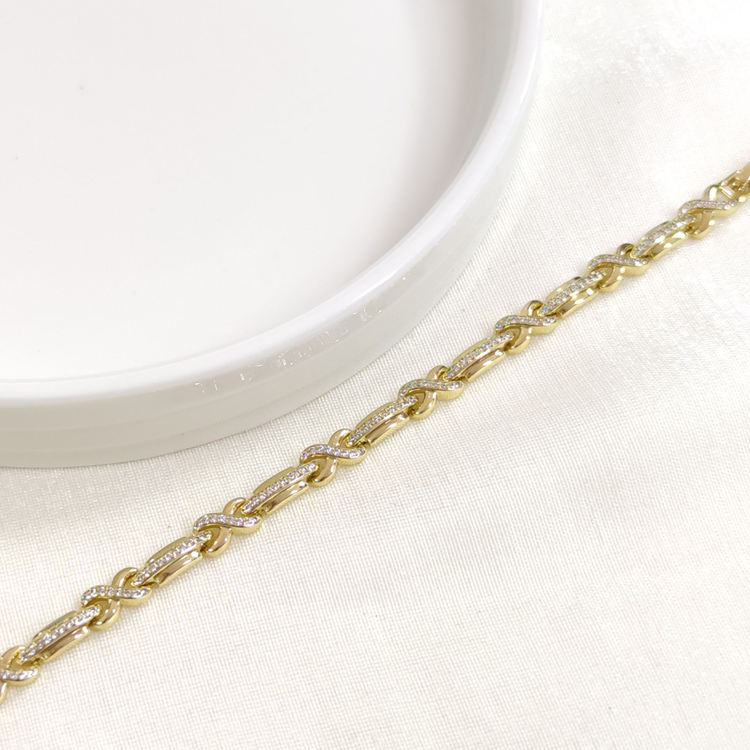 XUPING SONSUZLUK BİLEKLİK GOLD 17+2 CM