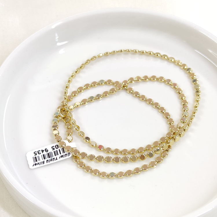 XUPING 3 MM EZME PUL ZİNCİR 45 CM KOLYE GOLD