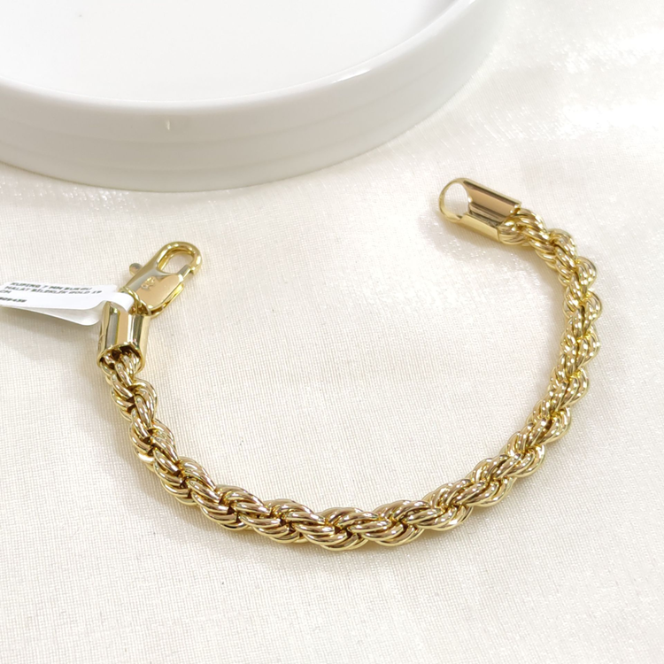 XUPING 7 MM BURGU HALAT BİLEKLİK GOLD 19 CM