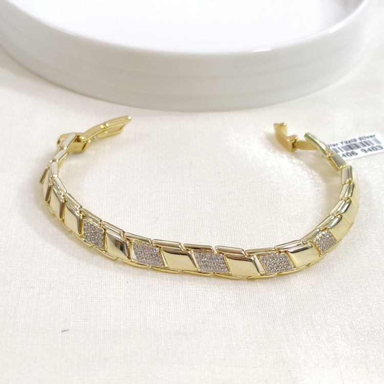 XUPING TAŞ DETAYLI BİLEKLİK GOLD 17+2 CM