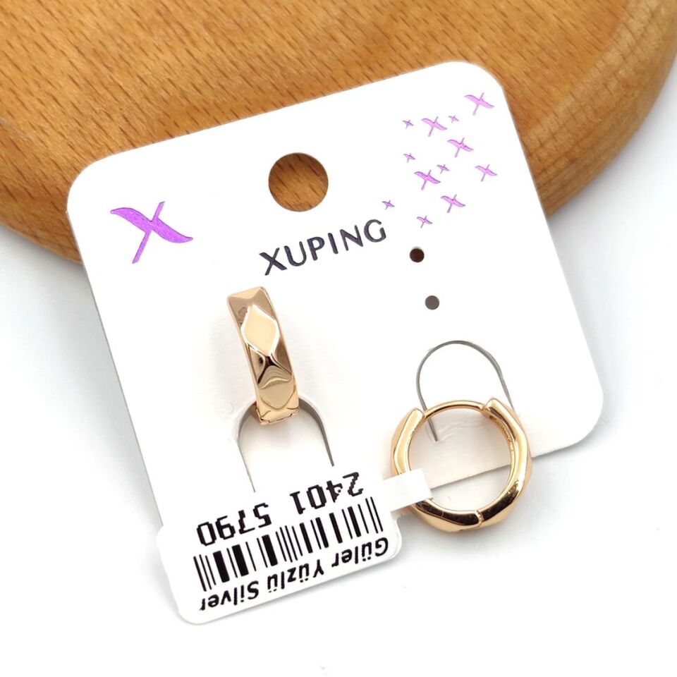 XUPING DESENLİ HALKA KÜPE