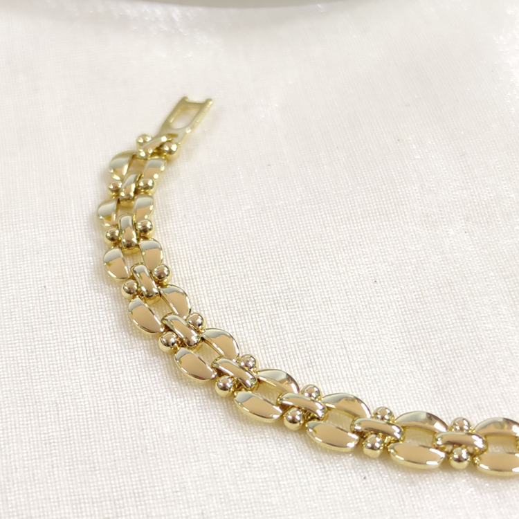 XUPING TAŞSIZ BİLEKLİK GOLD 19 CM