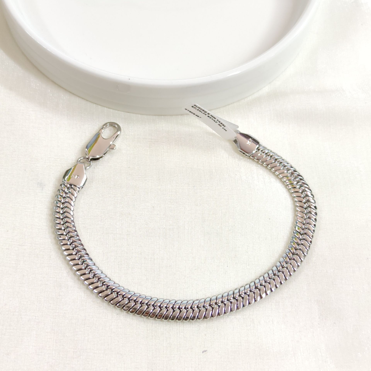 XUPING 8 MM YASSI BİLEKLİK BEYAZ 20 CM