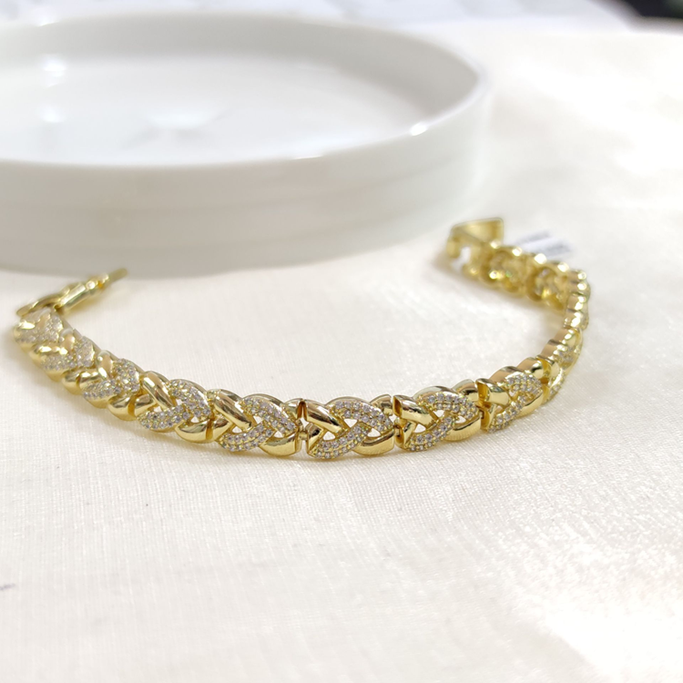 XUPING ÖRGÜ BİLEKLİK GOLD 17+2 CM