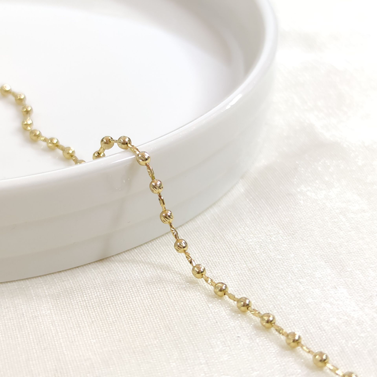 XUPING MİNİ TOP TOP BİLEKLİK GOLD 17+3 CM