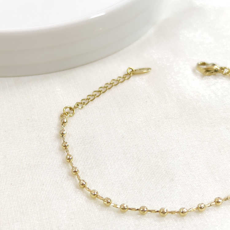 XUPING MİNİ TOP TOP BİLEKLİK GOLD 17+3 CM