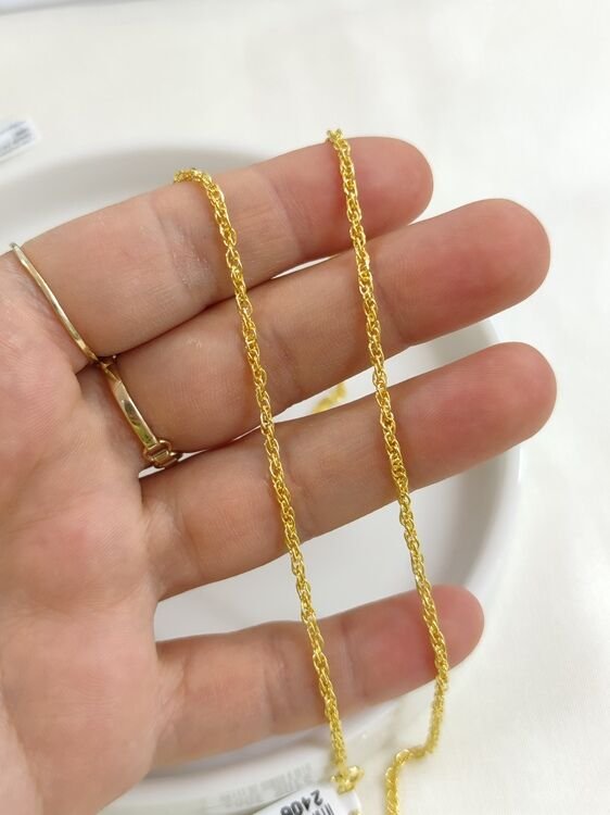 2 MM BURGU GÜMÜŞ ZİNCİR 65 CM