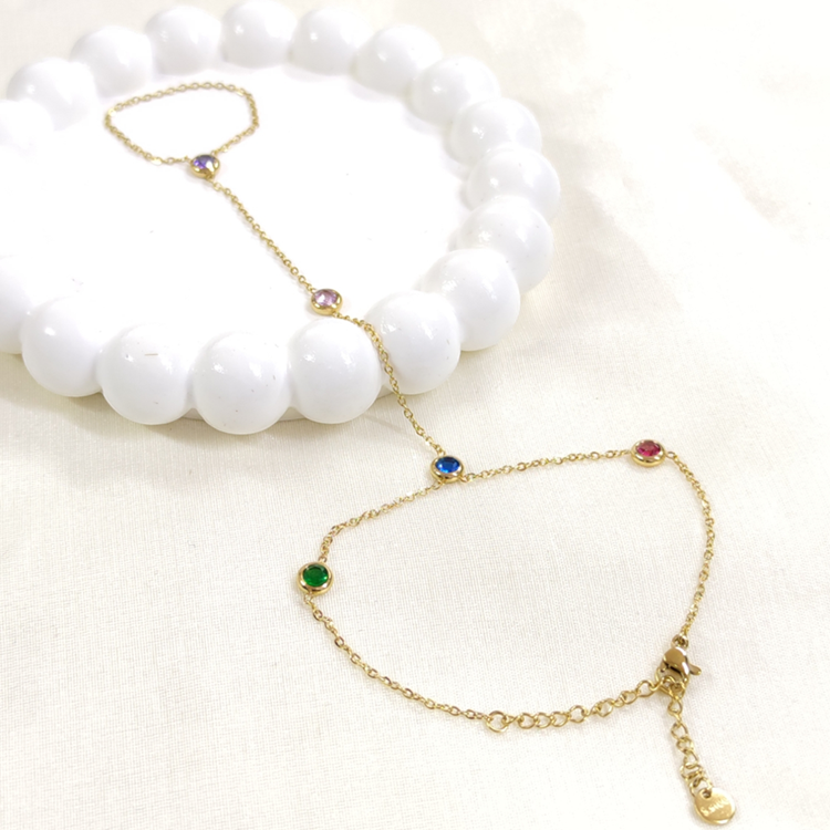 ÇELİK RENKLİ TAŞLI ŞAHMERAN ALTIN SARI - STD