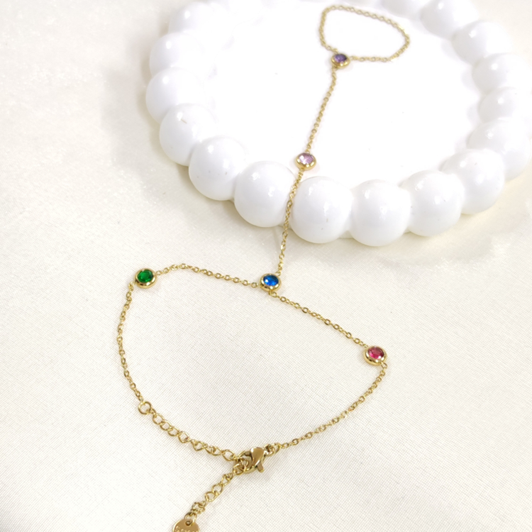 ÇELİK RENKLİ TAŞLI ŞAHMERAN ALTIN SARI - STD