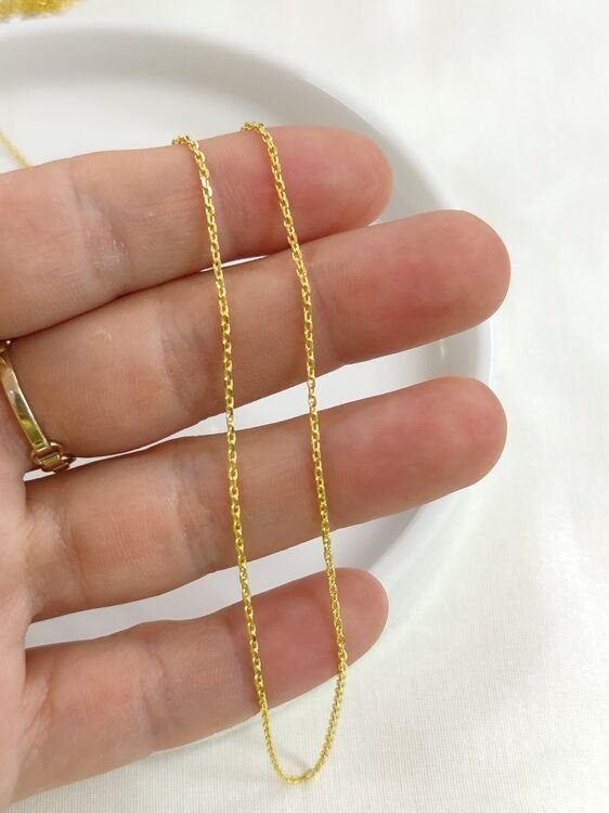 40 FORSE GÜMÜŞ ZİNCİR 55 CM