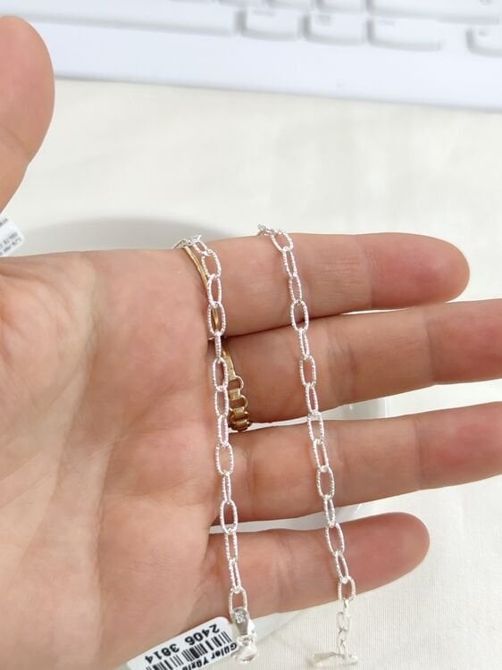 3,70 MM GÜMÜŞ ZİNCİR KOLYE 55 CM