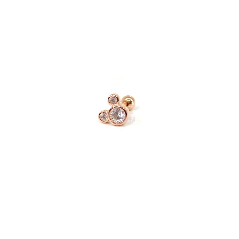 MIK GÜMÜŞ TRAGUS PIERCING
