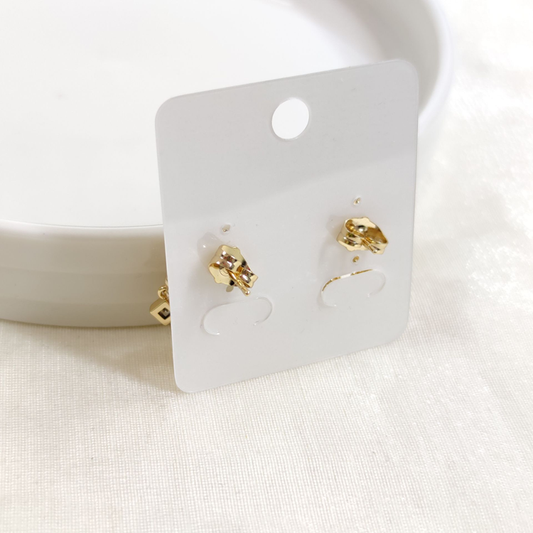 XUPING 10 MM ÜÇ GÖRÜNÜMLÜ ÇİVİ KÜPE GOLD