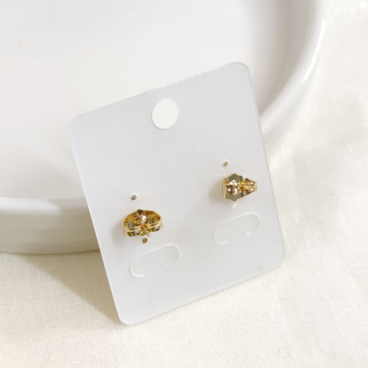 XUPING 2 CM İNCİ ÇİÇEK ÇİVİ KÜPE GOLD