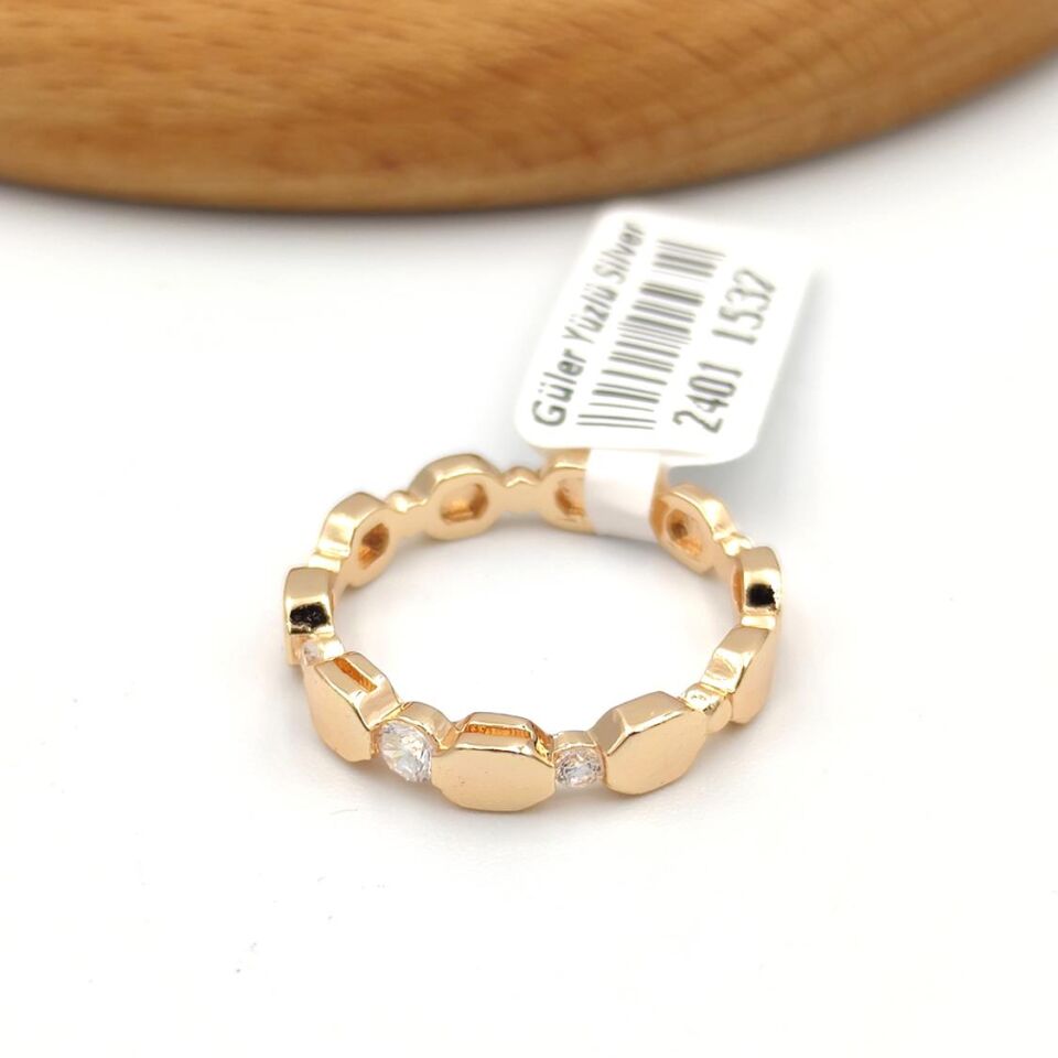 XUPING TAŞ DETAYLI İNCE YÜZÜK