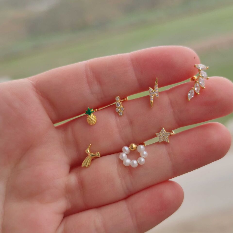 ÇITIR GÜMÜŞ TRAGUS  PIERCING