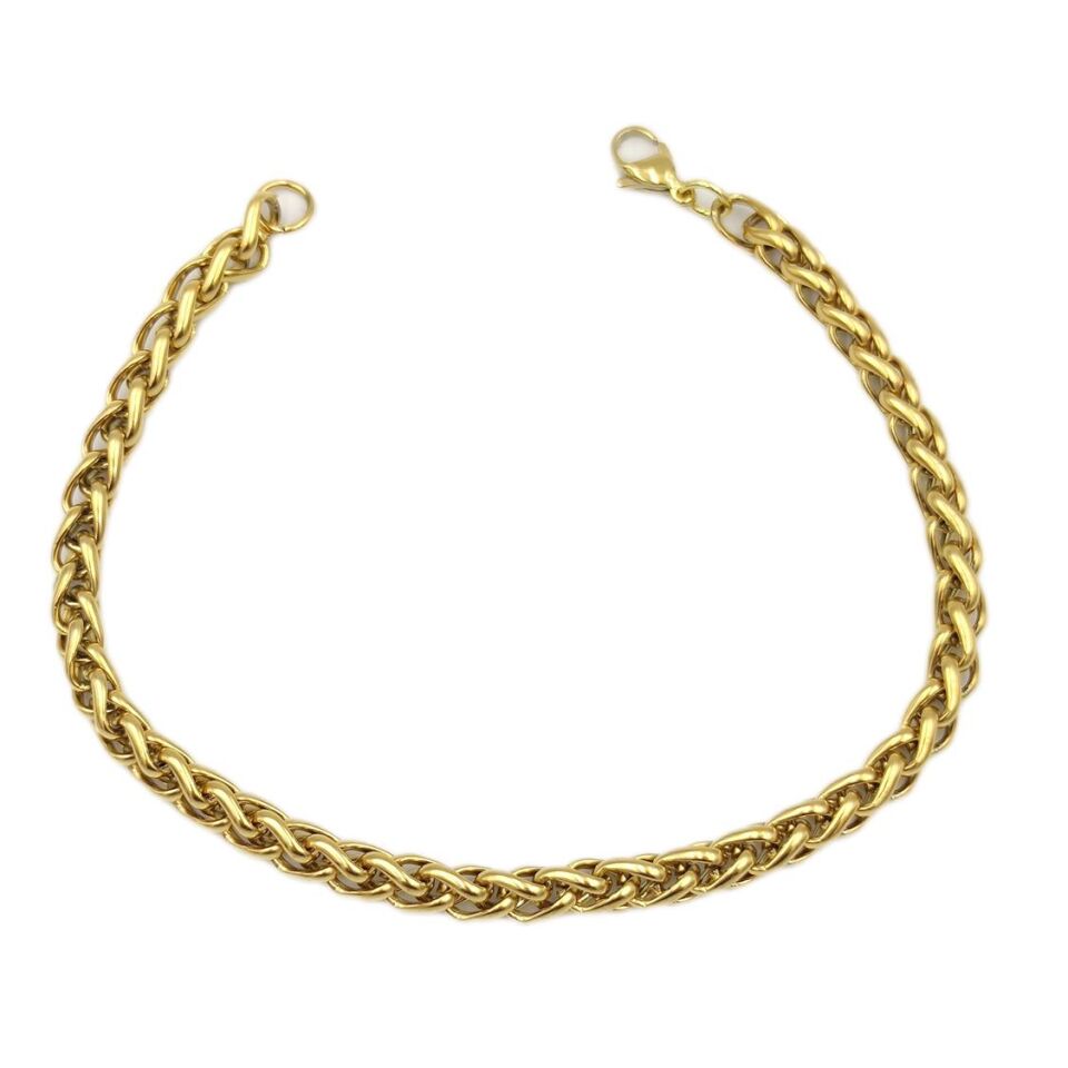 ÇELİK 23 CM HALKALI GEÇME ZİNCİR BİLEKLİK