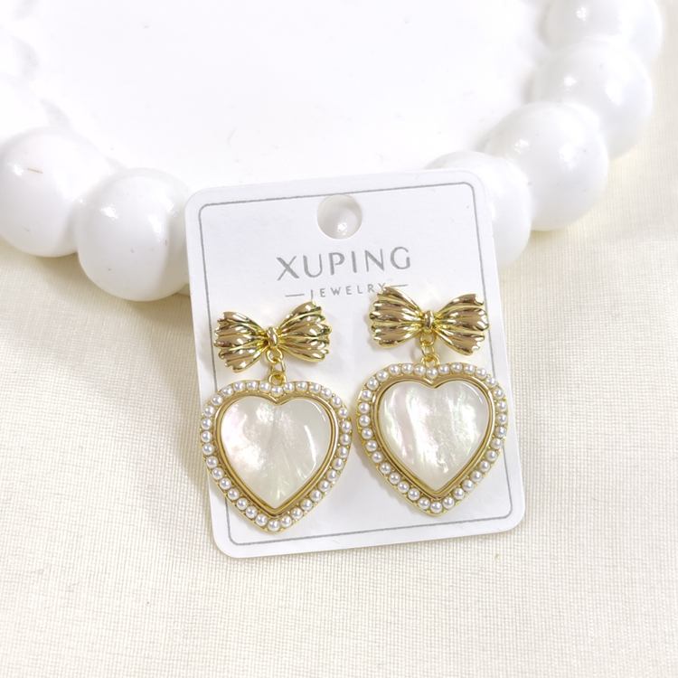 XUPING 2 CM SEDEF KALP ÇİVİ KÜPE