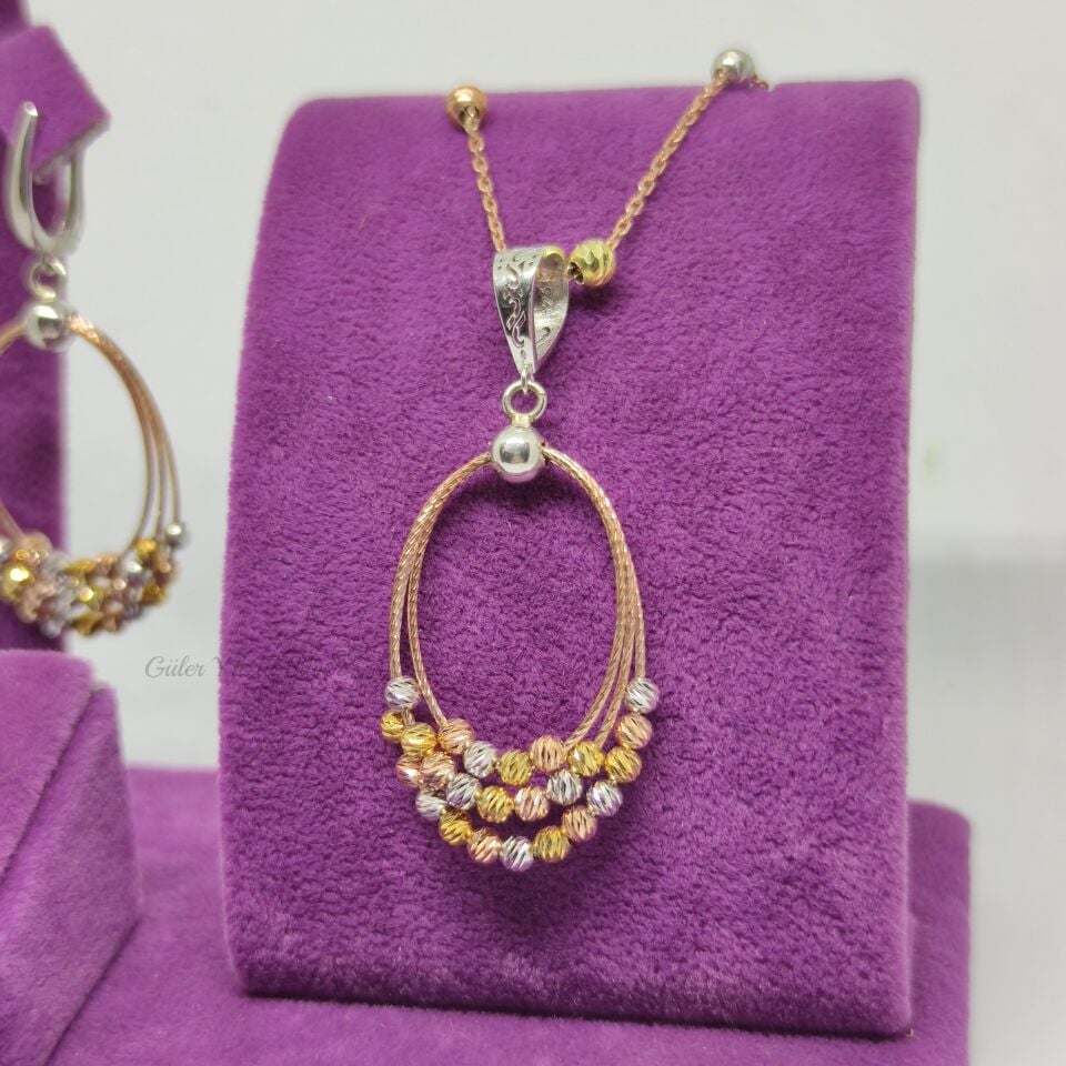 DORİCA OVAL MODEL GÜMÜŞ SET